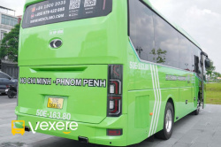 Xe MEKO Limousine Mặt sau xe Limousine 19 chỗ