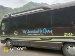Xe Thanh Bình Travel 68 Bên hông xe Ghế ngồi 20 chỗ