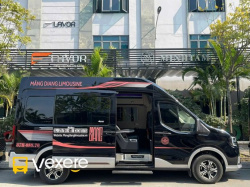 Xe Măng Diang Limousine Bên hông xe Limousine 9 chỗ