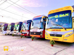 Xe Hùng Ban Mặt trước xe Limousine 34 chỗ