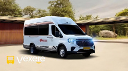 Xe Vĩnh Quang Mặt trước xe Limousine 10 chỗ