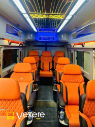 Xe Nam Định Limousine Tiện ích Nội thất Limousine 12 chỗ