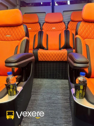 Xe Nam Định Limousine Tiện ích Nội thất 