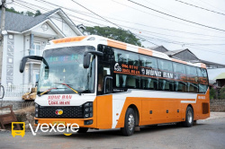 Xe Hùng Ban Mặt trước xe Bên hông xe Limousine 34 chỗ