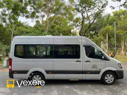 Xe Phương Huy (Đắk Lắk) Bên hông xe Ghế ngồi 16 chỗ
