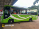 Xe Phương Huy (Đắk Lắk) Bên hông xe Ghế ngồi 29 chỗ