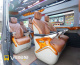 Xe Cường Phát Limousine Ghế ngồi Nội thất  Limousine 11 chỗ