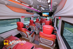 Xe Vĩnh Quang Ghế ngồi Nội thất Limousine 11 chỗ