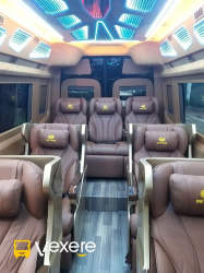 Xe Hạ Long Star Limousine Ghế ngồi Tiện ích Nội thất Limousine 9 chỗ