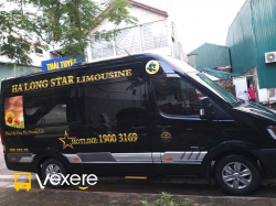 Xe Hạ Long Star Limousine Bên hông xe Limousine 9 chỗ