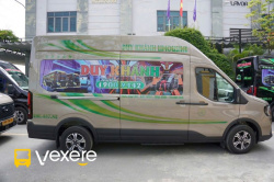 Xe Duy Khánh Limousine Bên hông xe Limousine 11 chỗ 