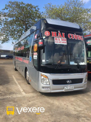 Xe Hải Cường Mặt trước xe Giường nằm 40 chỗ