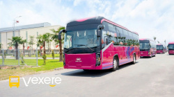 Xe Cát Thiên Hải Limousine Mặt trước xe Bên hông xe Limousine giường nằm 24 chỗ