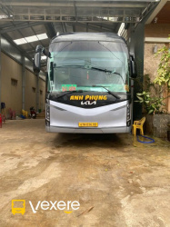 Xe Anh Phụng Mặt trước xe Limousine 34 phòng