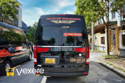 Xe Anh Huy Đất Cảng Mặt sau xe 
