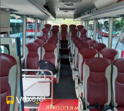 Xe Hội An Food Tour Ghế ngồi Nội thất Tiện ích Ghế ngồi 40 chỗ