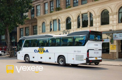 Xe Good morning Cát Bà Mặt sau xe Bên hông xe 