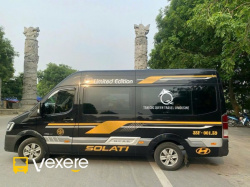 Xe Tam Coc Queen Travel Bên hông xe Xe Limousine 11 chỗ