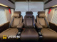 Xe Tam Coc Queen Travel Ghế ngồi Nội thất Tiện ích Xe Limousine 11 chỗ