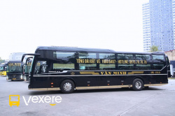 Xe Văn Minh Bên hông xe Limousine 21 phòng