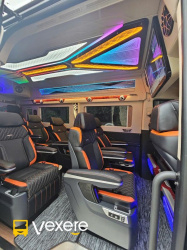 Xe Daiichi Travel Nội thất Limousine 11 chỗ