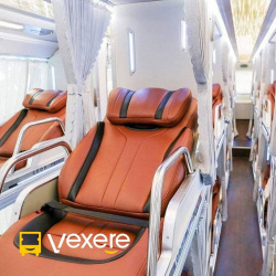 Xe TNT (Thanh Hóa) Giường nằm Tiện ích Nội thất Cabin 34 phòng đơn