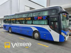 Xe TNT (Thanh Hóa) Bên hông xe Cabin 34 phòng đơn