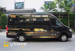 Xe Hoàng Phương Limousine (Hải Phòng) Bên hông xe Limousine 9 chỗ