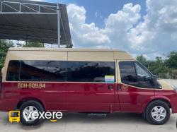 Xe Huệ Nghĩa Limousine Bên hông xe Ghế ngồi 16 chỗ