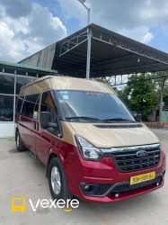 Xe Huệ Nghĩa Limousine Mặt trước xe Ghế ngồi 16 chỗ