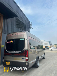 Xe Newstar Travel Mặt sau xe Limousine 9 chỗ