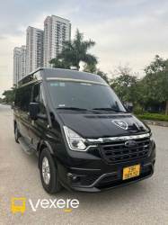 Xe Newstar Travel Mặt trước xe Limousine 11 chỗ