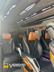 Xe Newstar Travel Ghế ngồi Tiện ích Nội thất Limousine 11 chỗ