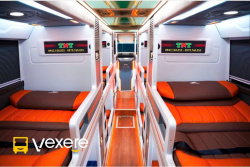 Xe TNT (Thanh Hóa) Giường nằm Tiện ích Nội thất Cabin 24 phòng đôi