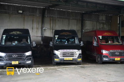 Xe Thịnh Thái Limousine Mặt trước xe Limousine 11 chỗ