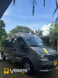 Xe Nhật Đoan Limousine Mặt trước xe Bên hông xe Limousine 12 chỗ
