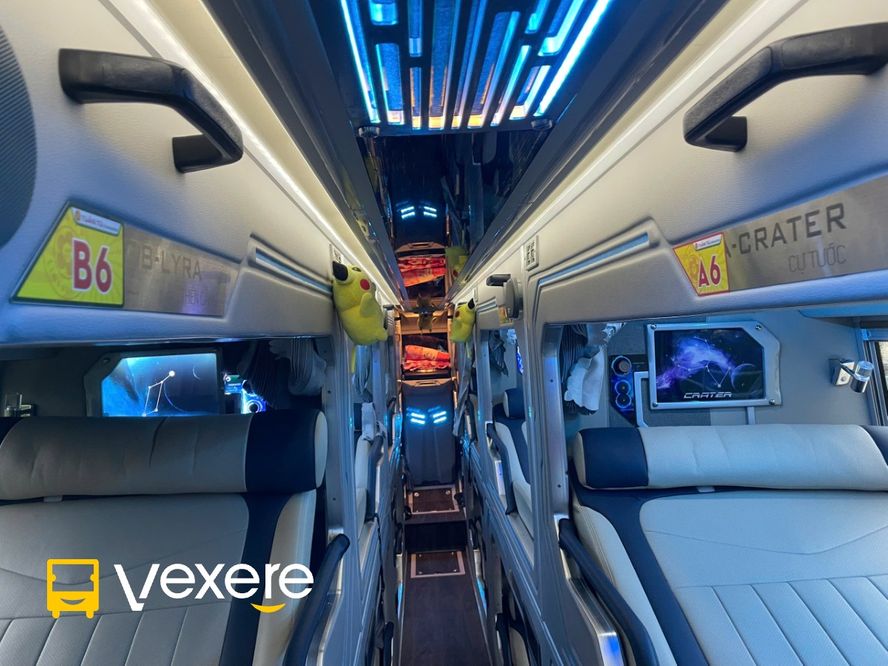 Xe Tuấn Tú Express Nội thất Limousine 24 Phòng