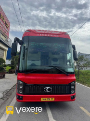 Xe Lovabus Mặt trước xe Limousine giường phòng 22 chỗ (WC)