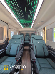 Xe Thanh Binh 7 Car Ghế ngồi Tiện ích Nội thất Limousine 9 chỗ