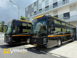 Xe Yến Thông Mặt trước xe Bên hông xe Limousine 24 phòng