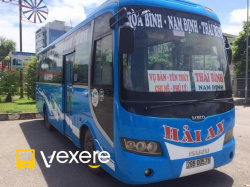 Xe Hải An Hòa Bình Bên hông xe Ghế ngồi 46 chỗ