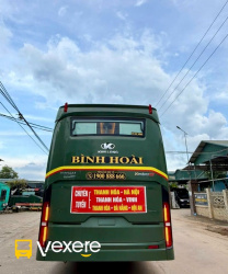 Xe Bình Hoài Limousine Mặt sau xe Limousine 24 phòng