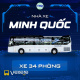 Xe Minh Quốc Giường nằm Limousine 34 Phòng Đơn