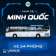 Xe Minh Quốc Giường nằm Limousine 24 Giường Đơn