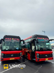 Xe Phúc Xuyên Mặt trước xe Cabin 34 phòng