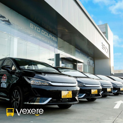 Xe Xe Nhà Mình 72 Mặt trước xe Xe điện 7 chỗ BYD
