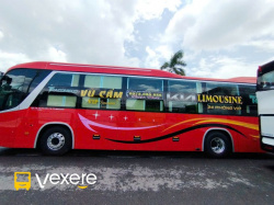 Xe Vũ Cẩm Bên hông xe Limousine 24 phòng