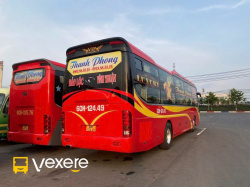 Xe Thanh Phong Mặt sau xe Bên hông xe Giường 34 chỗ