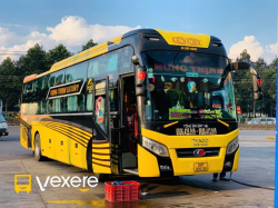 Xe Hưng Thịnh (Quảng Ngãi) Bên hông xe Mặt trước xe Limousine 34 Phòng Đơn