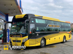 Xe Hưng Thịnh (Quảng Ngãi) Mặt trước xe Bên hông xe Mặt sau xe Limousine 34 Phòng Đơn